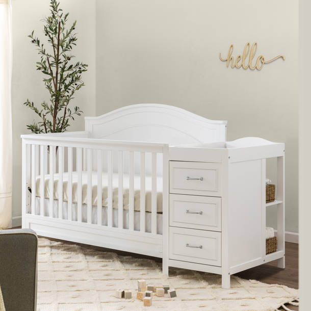 DaVinci Charlie 4in1 Convertible Crib & Reviews Wayfair